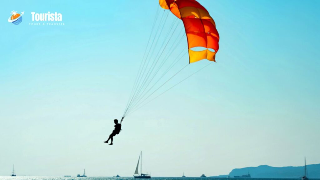 Parasailing Over the Red Sea