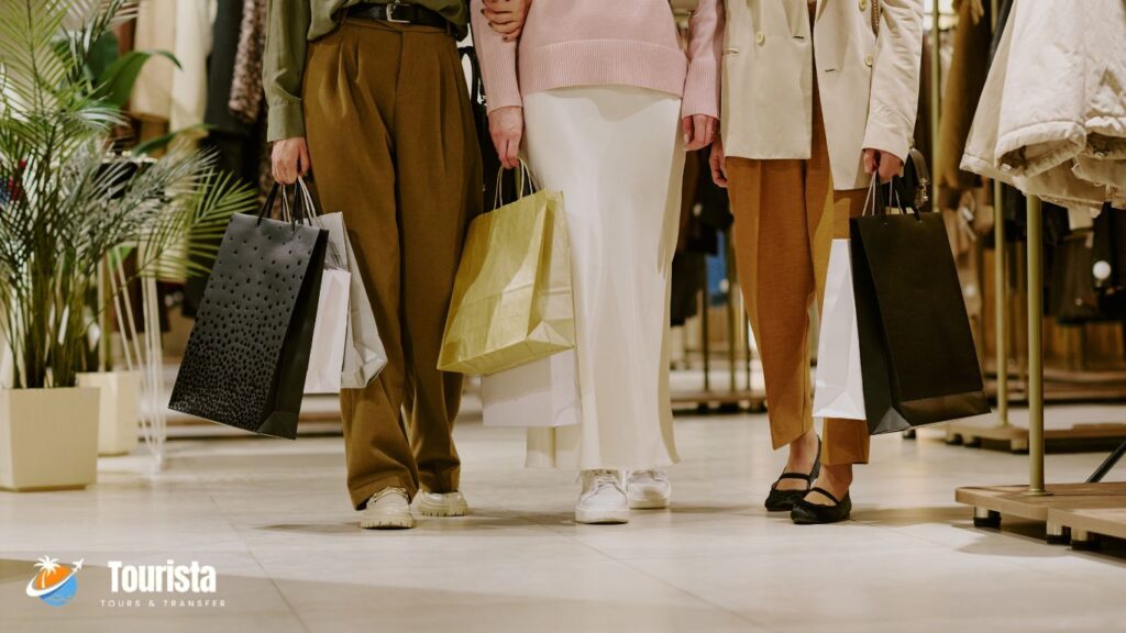 Shopping at Senzo Mall